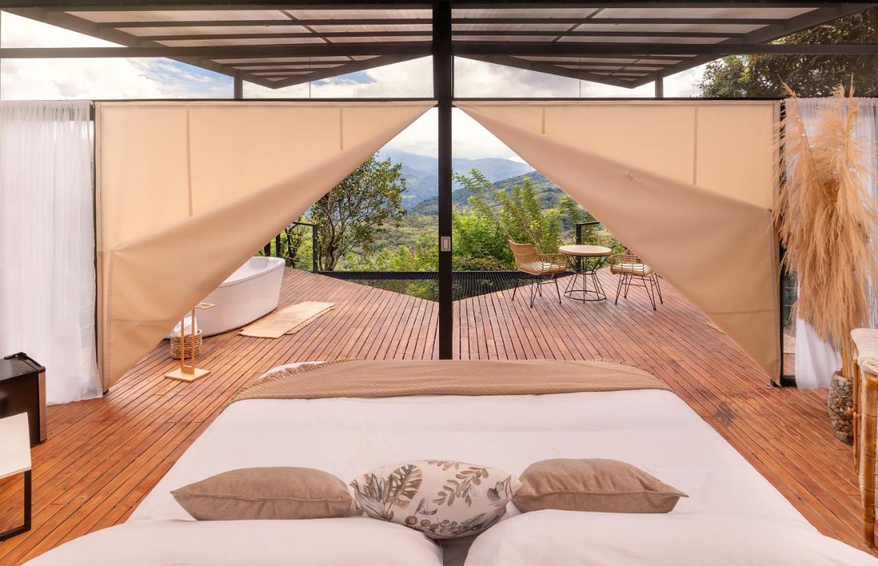Santuario Luxury Eco Hotel Villeta Eksteriør bilde