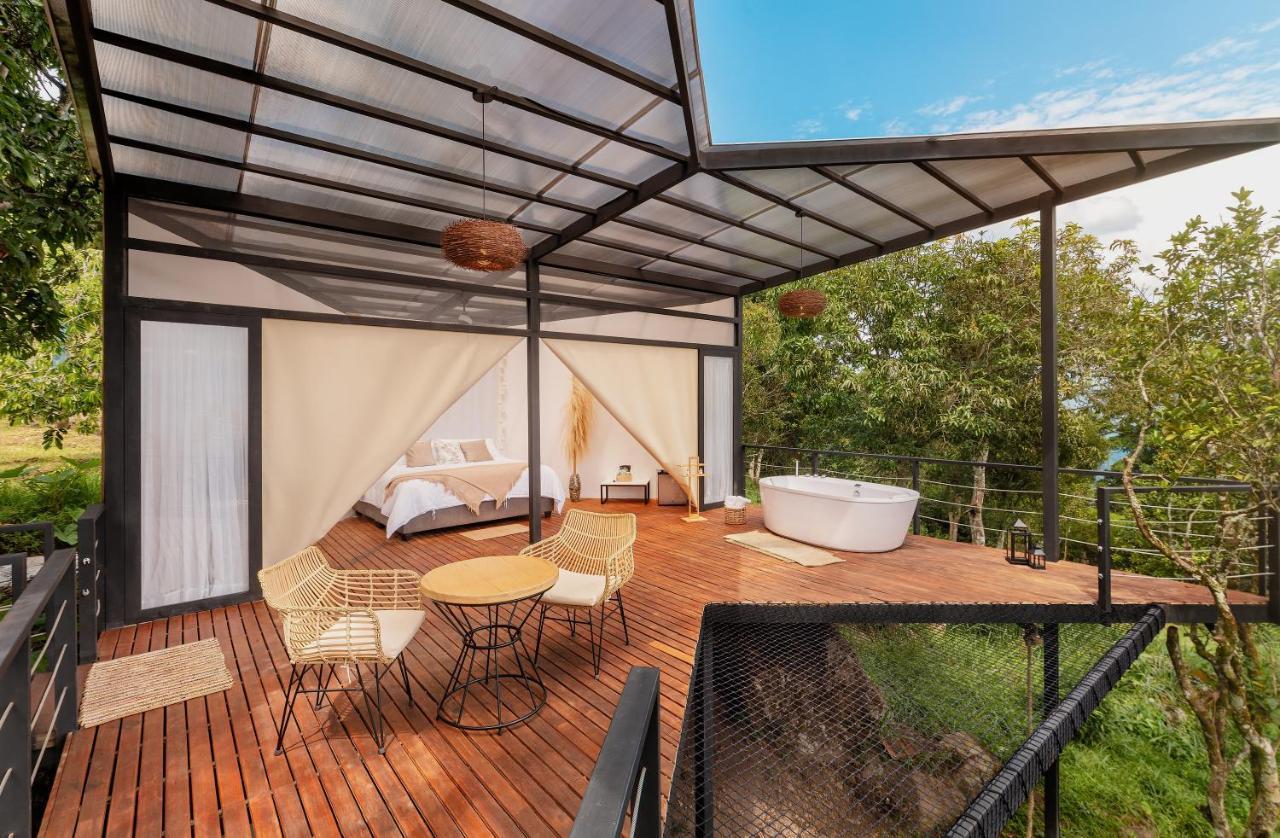 Santuario Luxury Eco Hotel Villeta Eksteriør bilde