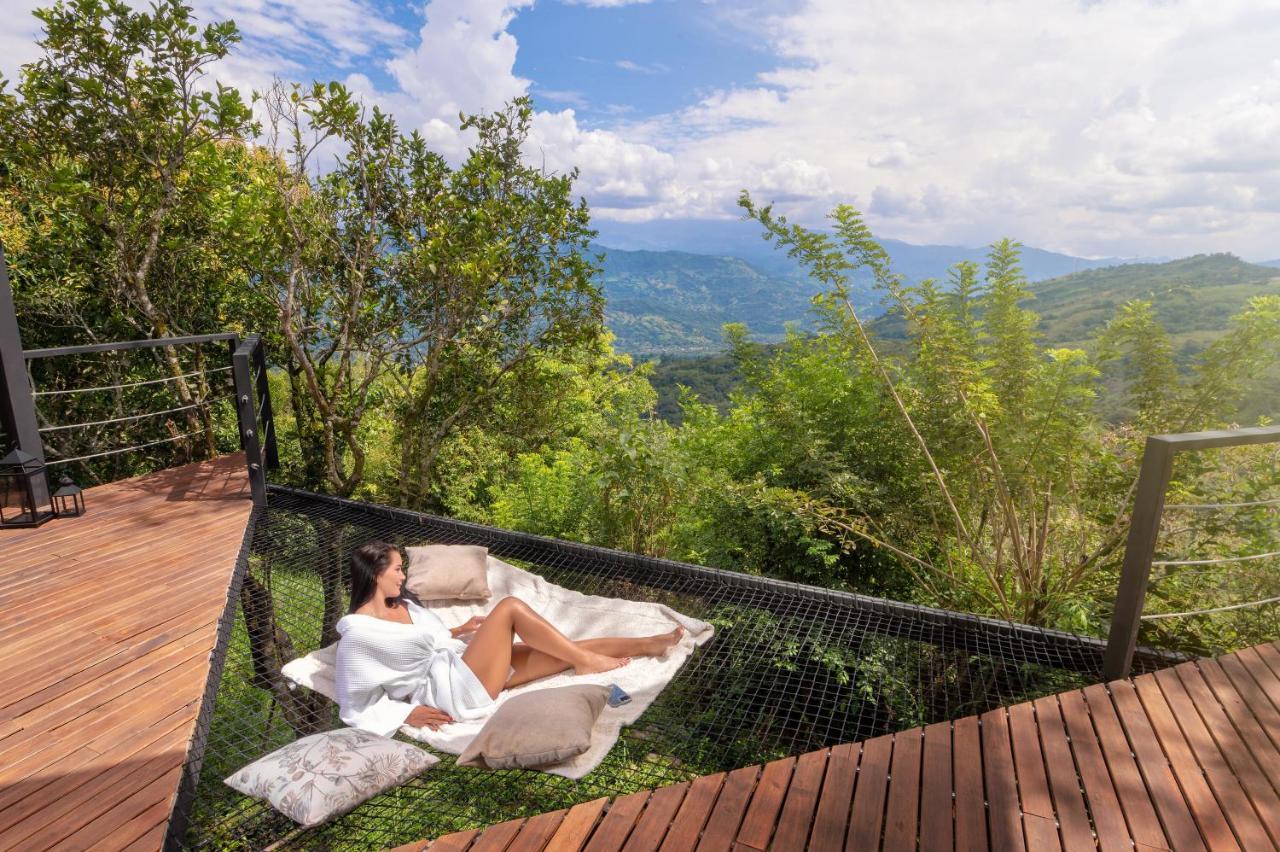 Santuario Luxury Eco Hotel Villeta Eksteriør bilde
